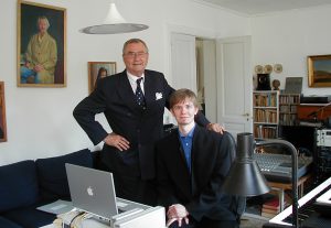 Prince Henrik and Frederik Magle