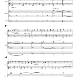 Interludium for piano and organ preview page
