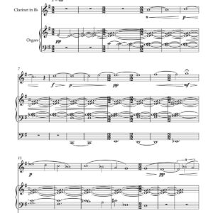 Frederik Magle - Threnodi for clarinet and organ preview page 3