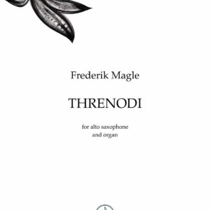 Threnodi for saxophone and organ - Title page - preview