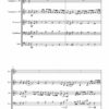 Frederik Magle - Intermezzo for brass quintet - Full Score Page 2 preview