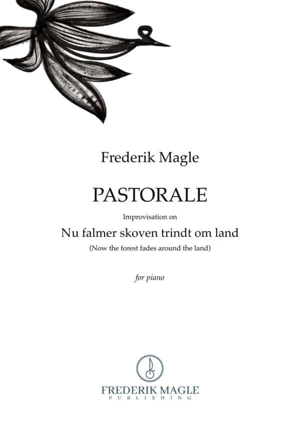 Frederik Magle - Pastorale for piano - title page preview