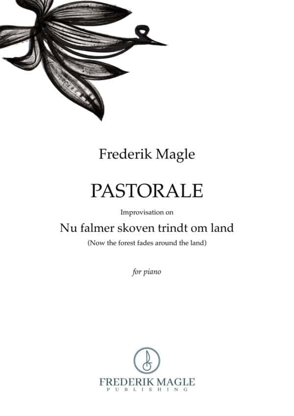 Frederik Magle - Pastorale for klaver - preview af titelblad