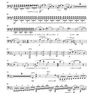 Piano Quartet violoncello part, page 2 preview