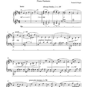 Preview of The Morning Sea Piano Fantasia - page 3